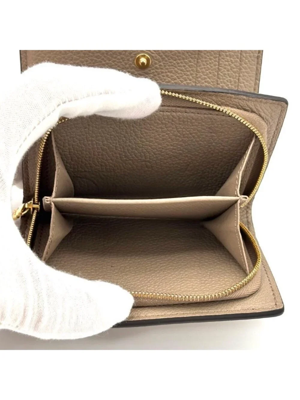Louis Vuitton Wallet Portefeuille Clair Bicolor Tourterelle